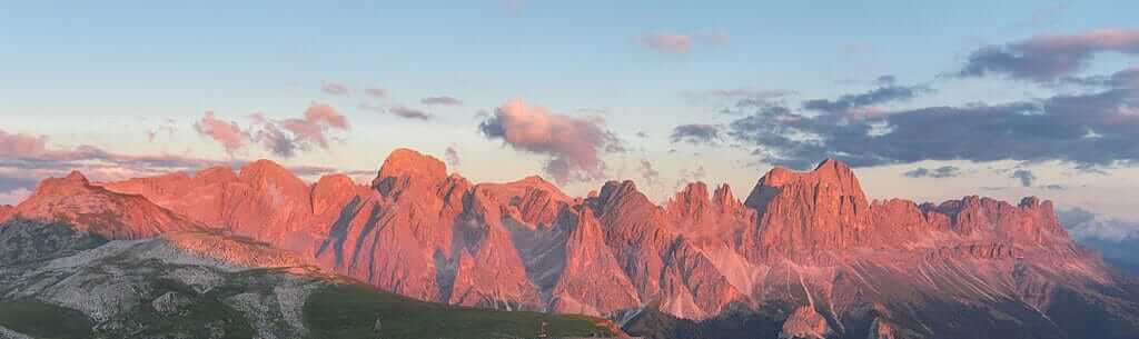 Alpglow The Legend of the Pale Mountains or Dolomites